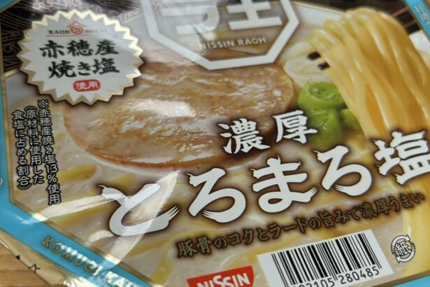 日清ラ王 とろまろ塩 写真1