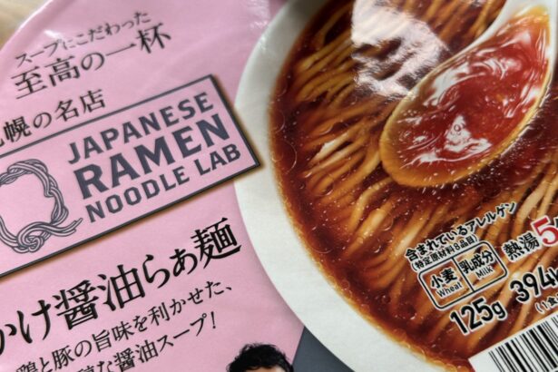 Japanese Ramen Noodle Lab Q かけ醤油らぁ麺 写真1