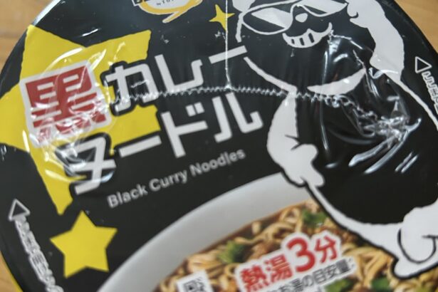 ベストプライス 黒カレーヌードル 写真1