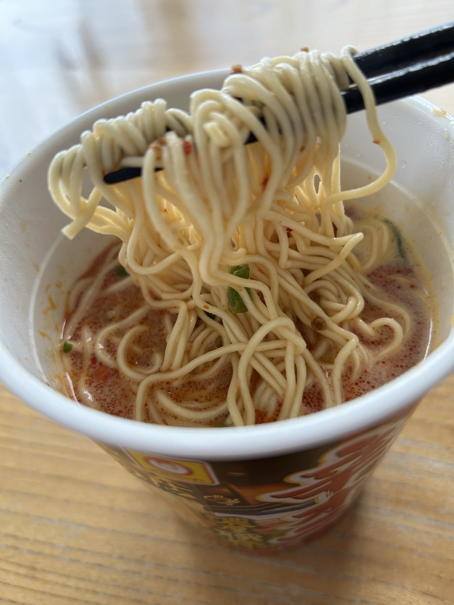 博多長浜らーめん田中商店監修 辛オニ濃厚豚骨 写真4