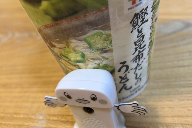 おくらとめかぶ 鰹と昆布だしのうどん 写真1