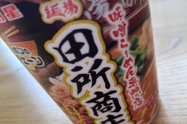 明星 ニッポンの神チェーン 田所商店 濃厚味噌 写真1