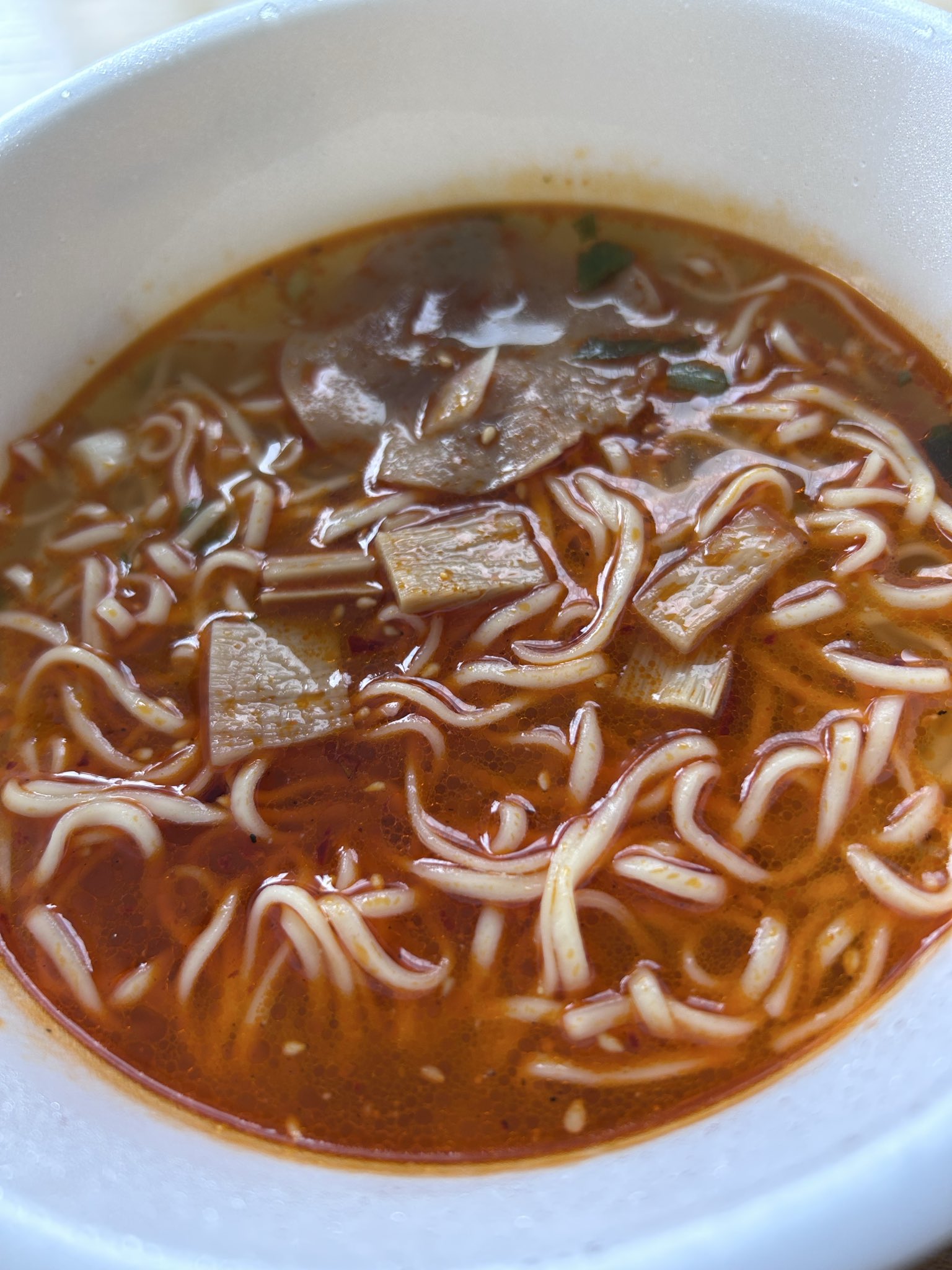函館麺厨房あじさい 辛塩拉麺 写真3