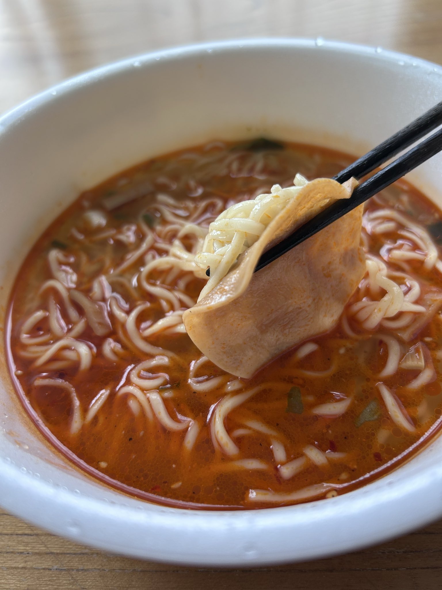 函館麺厨房あじさい 辛塩拉麺 写真4